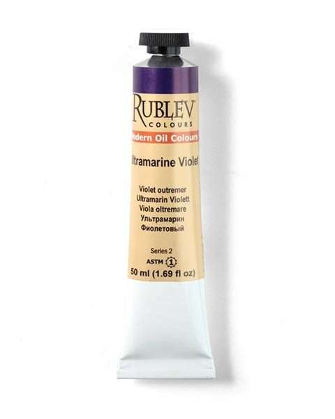 Rublev Colours Ultramarine Violet Artist Oil 50ml 